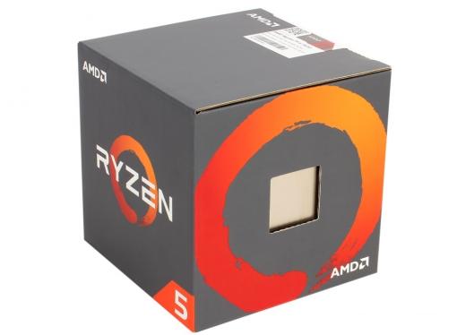 Процессор AMD Ryzen 5 1400 BOX 65W, 4C/8T, 3.4Gh(Max), 10MB(L2-2MB+L3-8MB), AM4 (YD1400BBAEBOX)