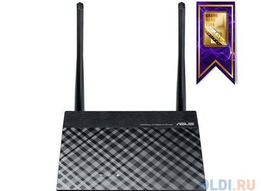 Маршрутизатор ASUS RT-N11P 1xWAN, 4xLAN, 802.11bgn, 300 Мбит/с, 2x ext Antenna