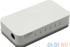 Коммутатор D-Link DES-1005C/A1A Неуправляемый коммутатор с 5 портами 10/100Base-TX и функцией энергосбережения