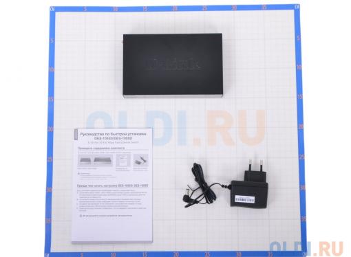 Коммутатор D-Link Switch DES-1008D/RU (8ports, 10/100Mbps)