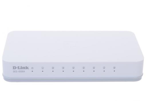 Коммутатор D-Link 1008C/A1A Коммутатор с 8 портами 10/100Base-TX