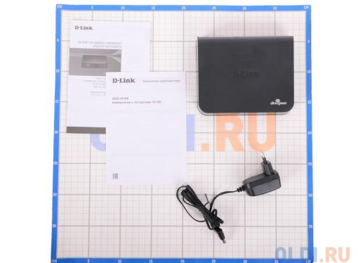 Коммутатор D-Link DES-1016A/E1B Неуправляемый коммутатор с 16 портами 10/100Base-TX и функцией энергосбережения