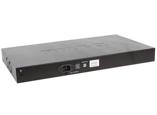Коммутатор D-Link DGS-1210-28MP/E1A Настраиваемый коммутатор WebSmart с 24 портами 10/100/1000Base-T и 4 портами 1000Base-X SFP (порты 1 – 24 с поддер