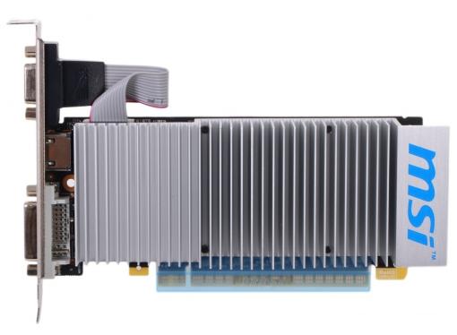 видеокарта 1gb <pci-e> msi n210-tc1gd3h/lp с cuda <gfgt210, gddr3, 64 bit, hdcp, vga, dvi, hdmi, low profile, retail>