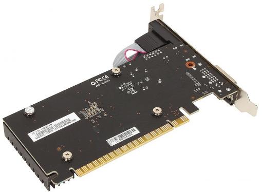 Видеокарта 1Gb (PCI-E) MSI GT 710 1GD3H LP (GFGT710, GDDR3, 64 bit, HDCP, VGA, DVI, HDMI, Retail)