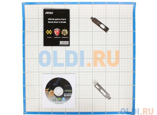 Видеокарта 1Gb (PCI-E) MSI GT 710 1GD3H LP (GFGT710, GDDR3, 64 bit, HDCP, VGA, DVI, HDMI, Retail)