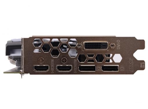 Видеокарта 6Gb (PCI-E) MSI GeForce GTX 1060 ARMOR 6G OCV1 (GTX1060, GDDR5, 192bit, HDCP, DVI, 2*HDMI, 2*DP, Retail)