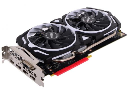 Видеокарта 6Gb (PCI-E) MSI GeForce GTX 1060 ARMOR 6G OCV1 (GTX1060, GDDR5, 192bit, HDCP, DVI, 2*HDMI, 2*DP, Retail)