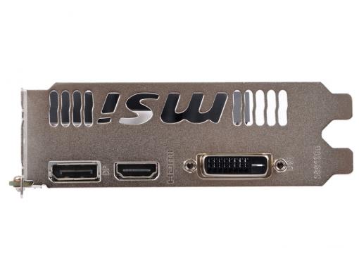 Видеокарта MSI GeForce GTX 1050 Ti 4GT OC 4Gb 1341Mhz NVIDIA GTX1050 Ti/GDDR5/7008Mhz/128 bit/PCI-E/DVI,DP,HDMI