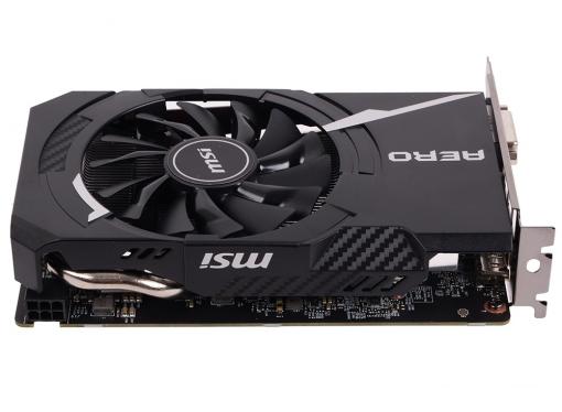 Видеокарта MSI GeForce GTX 1060 AERO ITX 3G OC 3Gb 1544Mhz NVIDIA GTX1060/GDDR5/8008MHz/192 bit/PCI-E/DVI DP HDMI