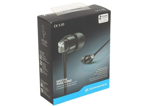Наушники Sennheiser CX 3.00 black Динамические,внутриканальные