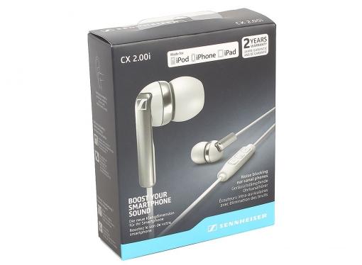 Гарнитура Sennheiser CX 2.00i white (поддержка iphone)