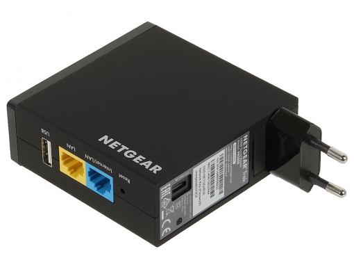 Маршрутизатор переносной Netgear PR2000-100EUS 802.11n 300 Мбит/с (2 порта 10/100 Мбит/с WAN/LAN), 1 порт USB 2.0, 1 порт Micro-USB
