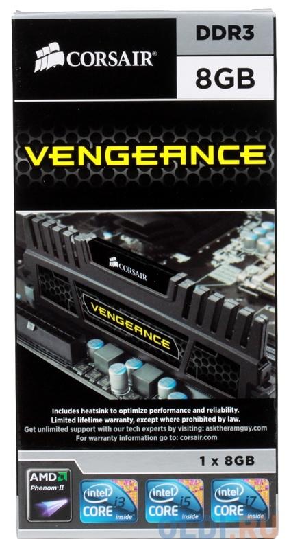 Память DDR3 8Gb (pc-12800) Corsair Vengeance (CMZ8GX3M1A1600C9)