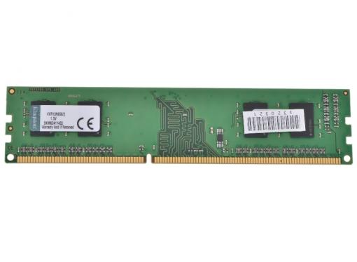 Оперативная память Kingston DDR3 2Gb, PC10600, DIMM, 1333MHz (KVR13N9S6/2) Retail