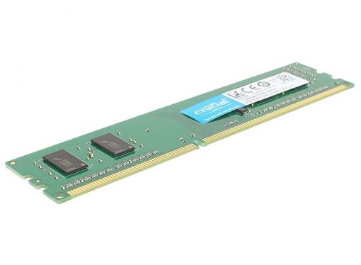 Память DDR3 2Gb (pc-12800) 1600MHz 1.35V Crucial (Retail) Single Rank CT25664BD160BJ