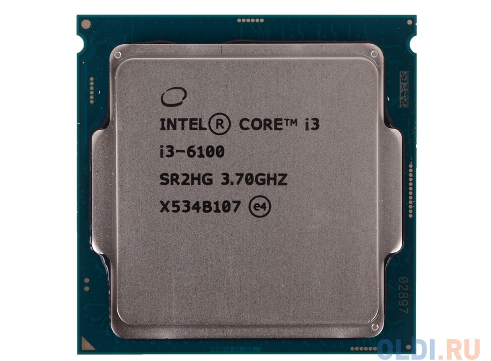 Процессор Intel Core i3-6100 OEM 3.7GHz, 3Mb, LGA1151, Skylake