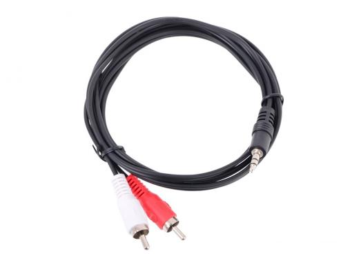 Кабель соединительный Telecom 3.5 Jack (M) - 2xRCA (M), стерео, аудио,  1.5м (TAV7183-1.5M)