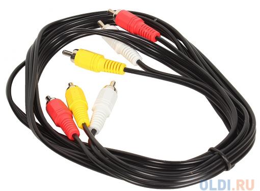 Кабель соединительный 3xRCA (M) - 3xRCA (M), 1,5m VCOM (VAV7150-1.5M)
