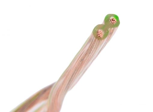 Акустический кабель Cablexpert CC-TC2x0,5-10M, прозрачный,  10 м, бухта