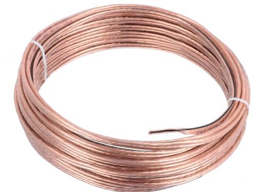 Акустический кабель Cablexpert CC-TC2x1,0-10M, прозрачный,  10 м, бухта