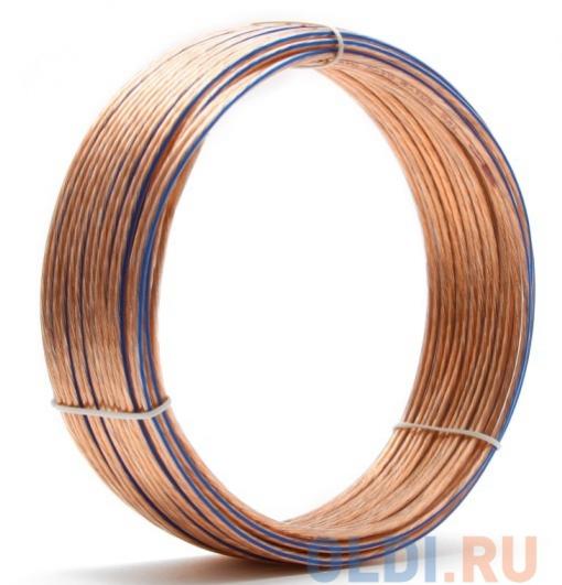 Акустический кабель Cablexpert CC-TC2x1,5-20M, прозрачный,  20 м, бухта