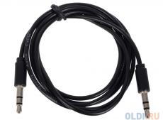 Кабель Belsis BL1029 (Jack 3,5 (3 pin) вилка - Jack 3,5 (3 pin) вилка, длина 1 м. черный)