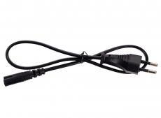 Кабель IEC-320-C7--розетка 220V, 2-pin, 0.5м , черный, Telecom (TP228-IEC320-C7--CEE7/16-0.5-B)