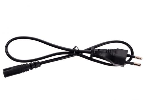 Кабель IEC-320-C7--розетка 220V, 2-pin, 0.5м , черный, Telecom (TP228-IEC320-C7--CEE7/16-0.5-B)