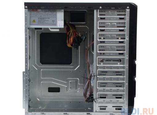 Корпус 3Cott 4004 ATX, 450Вт, USB Audio черный.
