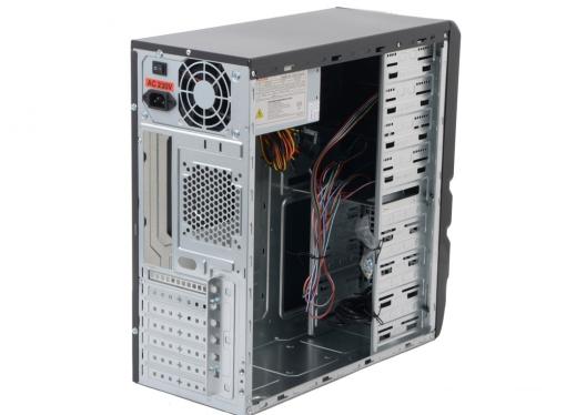 Корпус 3Cott 4004 ATX, 450Вт, USB Audio черный.