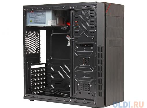 Корпус 3Cott 4402 ATX, 450Вт, USB Audio черный.