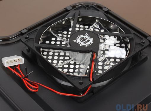 Корпус 3Cott 1810 ATX, без БП, окно, 1x USB3.0 (с доп. коннектором USB 2.0), 1x USB2.0,  2х12см LED новые красные вент-ры, HD аудио, фильтр от пыли.