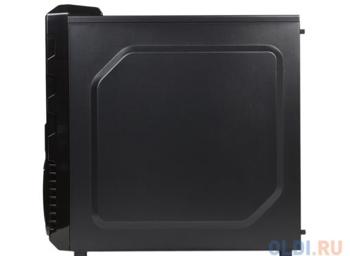 Корпус 3Cott 1810 ATX, без БП, окно, 1x USB3.0 (с доп. коннектором USB 2.0), 1x USB2.0,  2х12см LED новые красные вент-ры, HD аудио, фильтр от пыли.