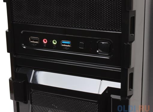 Корпус 3Cott 1811 ATX, без БП, окно, 1x USB3.0 (с доп. коннектором USB 2.0), 1x USB2.0,  2х12см LED новые красные вент-ры, HD аудио, фильтр от пыли.