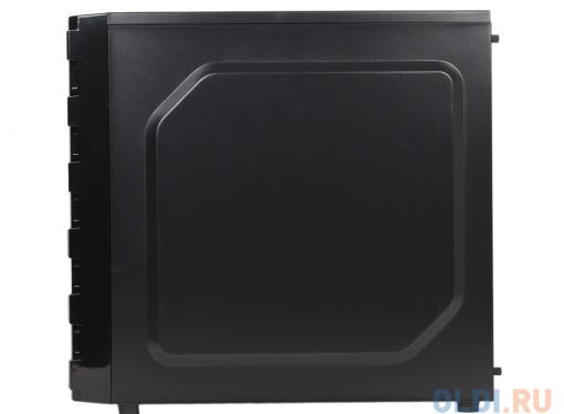 Корпус 3Cott 1811 ATX, без БП, окно, 1x USB3.0 (с доп. коннектором USB 2.0), 1x USB2.0,  2х12см LED новые красные вент-ры, HD аудио, фильтр от пыли.