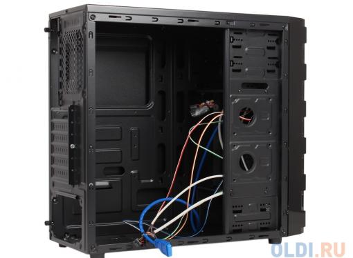 Корпус 3Cott 1811 ATX, без БП, окно, 1x USB3.0 (с доп. коннектором USB 2.0), 1x USB2.0,  2х12см LED новые красные вент-ры, HD аудио, фильтр от пыли.