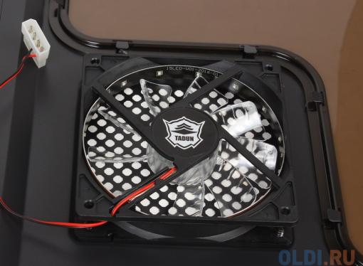 Корпус 3Cott 1815 ATX, без БП, окно, 1x USB3.0 (с доп. коннектором USB 2.0), 1x USB2.0,  2х12см LED новые красные вент-ры, HD аудио, фильтр от пыли.