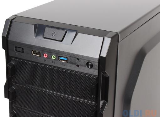 Корпус 3Cott 1816 ATX, без БП, окно, 1x USB3.0 (с доп. коннектором USB 2.0), 1x USB2.0,  2х12см LED новые красные вент-ры, HD аудио, фильтр от пыли.