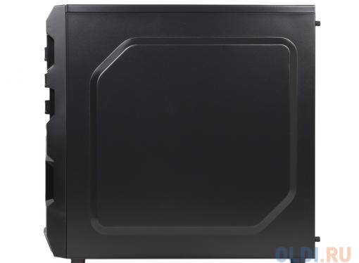 Корпус 3Cott 1816 ATX, без БП, окно, 1x USB3.0 (с доп. коннектором USB 2.0), 1x USB2.0,  2х12см LED новые красные вент-ры, HD аудио, фильтр от пыли.