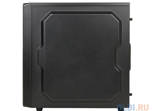 Корпус 3Cott 3C-ATX-J107, Black, ATX, блок питания 450 Вт, выходы USB 2.0x2,  Audio+Mic, материал шасси класса A, SPCC толщиной 0.5mm