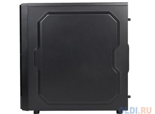 Корпус 3Cott 3C-ATX-J162, Black, ATX, блок питания 450 Вт, выходы USB 2.0x2,  Audio+Mic, материал шасси класса A, SPCC толщиной 0.5mm