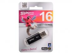 USB флешка Silicon Power Ultima II I-series Black 16GB (SP016GBUF2M01V1K)