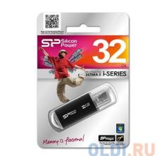 USB флешка Silicon Power Ultima II I-series Black 32GB (SP032GBUF2M01V1K)