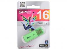 USB флешка Silicon Power Helios 101 Green 16GB (SP016GBUF2101V1N)