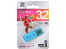 USB флешка Silicon Power Helios 101 Blue 32GB (SP032GBUF2101V1B)