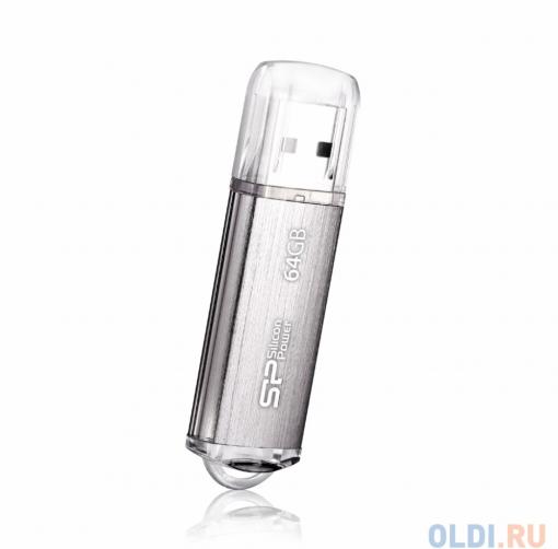 USB флешка Silicon Power Ultima II I-series Silver 64GB (SP064GBUF2M01V1