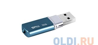 USB флешка 32GB USB Drive (USB 2.0) Silicon Power LuxMini 720 Dark Blue (SP032GBUF2720V1D)