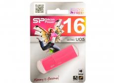 Флешка USB 16Gb Silicon Power Ultima U05 USB2.0 SP016GBUF2U05V1H персиковый