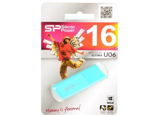 Внешний накопитель 16GB Silicon Power U06 (SP016GBUF2U06V1B)